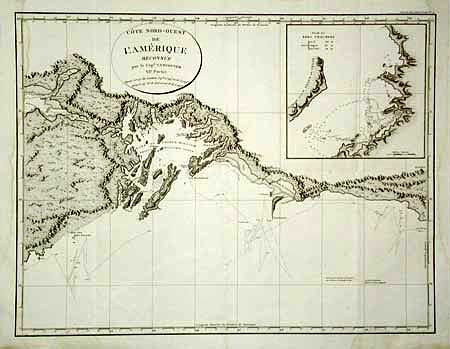 Cote Nord-Ouest de L' Amerique Reconnue par le Cap.e Vancouver VIe. Partie