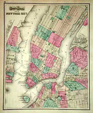 Gray's Atlas Map of New York City