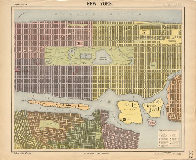 New York North Sheet [and] South Sheet
