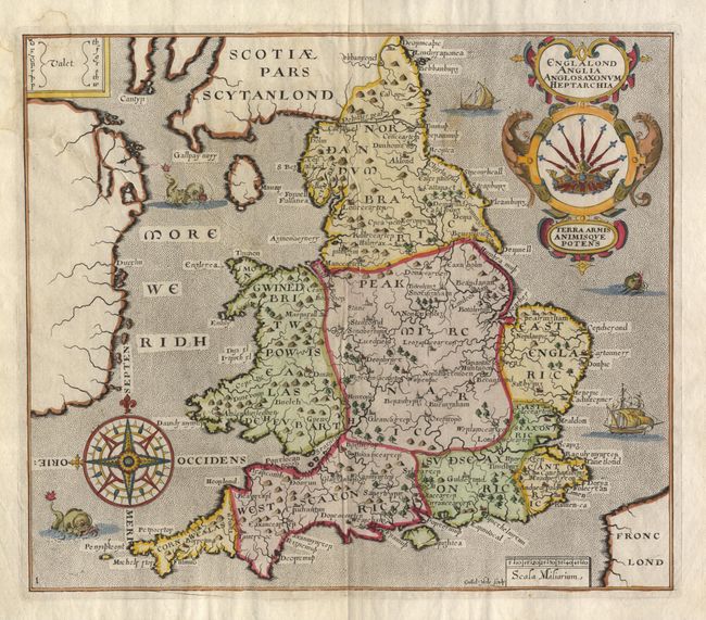 Englalond Anglia Anglosaxonum Heptarchia Terra Armis Animisque Potens