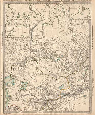 Western Siberia, Independent Tartary, Khiva Bokhara & c. [together with] Eastern Siberia