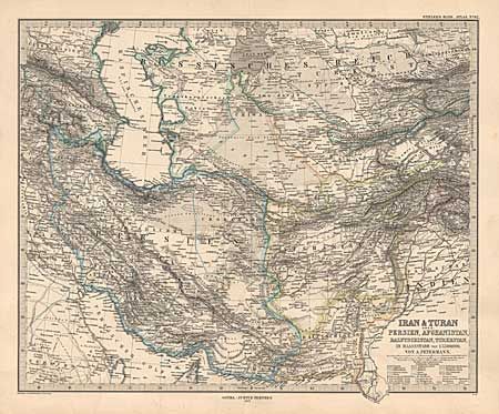 Iran & Turan oder: Persien, Afghanistan, Balutschistan, Turkestan.
