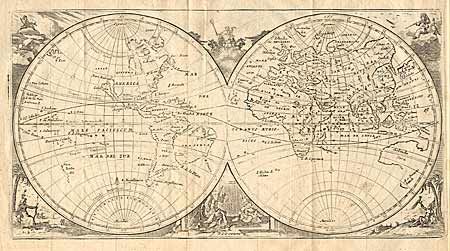 El Atlas Abreviado O Compendiosa Geographia Del Mundo Antiguo, Y Nuevo, Conforme a las ultimas Pazes Generales del Haya Ilustrada