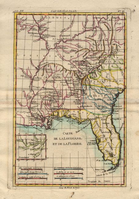 Carte de la Louisiane, et de la Floride.