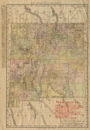 Rand, McNally's & Co.'s New Mexico