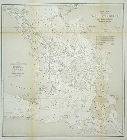 Washington Sound and Approaches Washington Territory