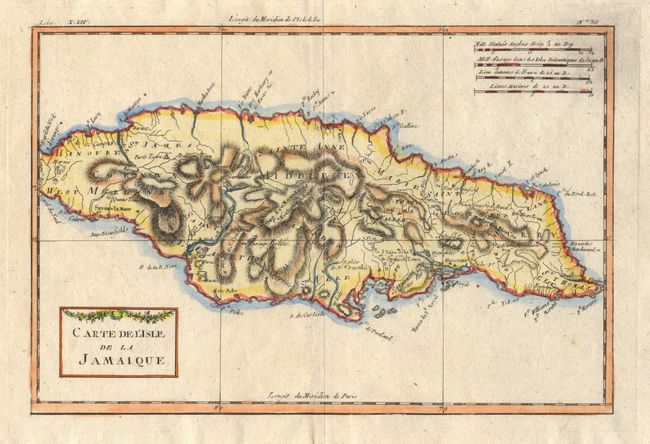 Carte de L' Isle de la Jamaique