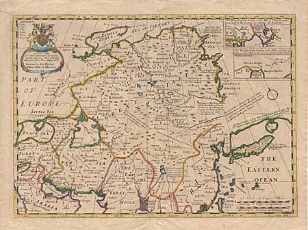 A New Map of Great Tartary, and China, with the adjoyning Parts of Asia, taken from Mr. De Fer's Map of Asia