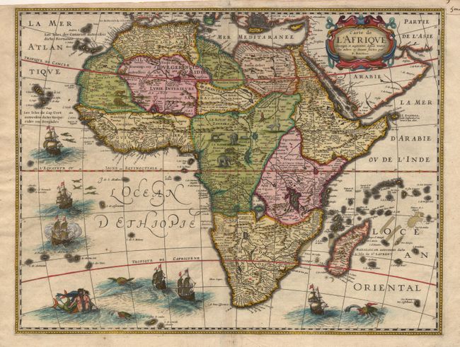 Carte de l' Afrique