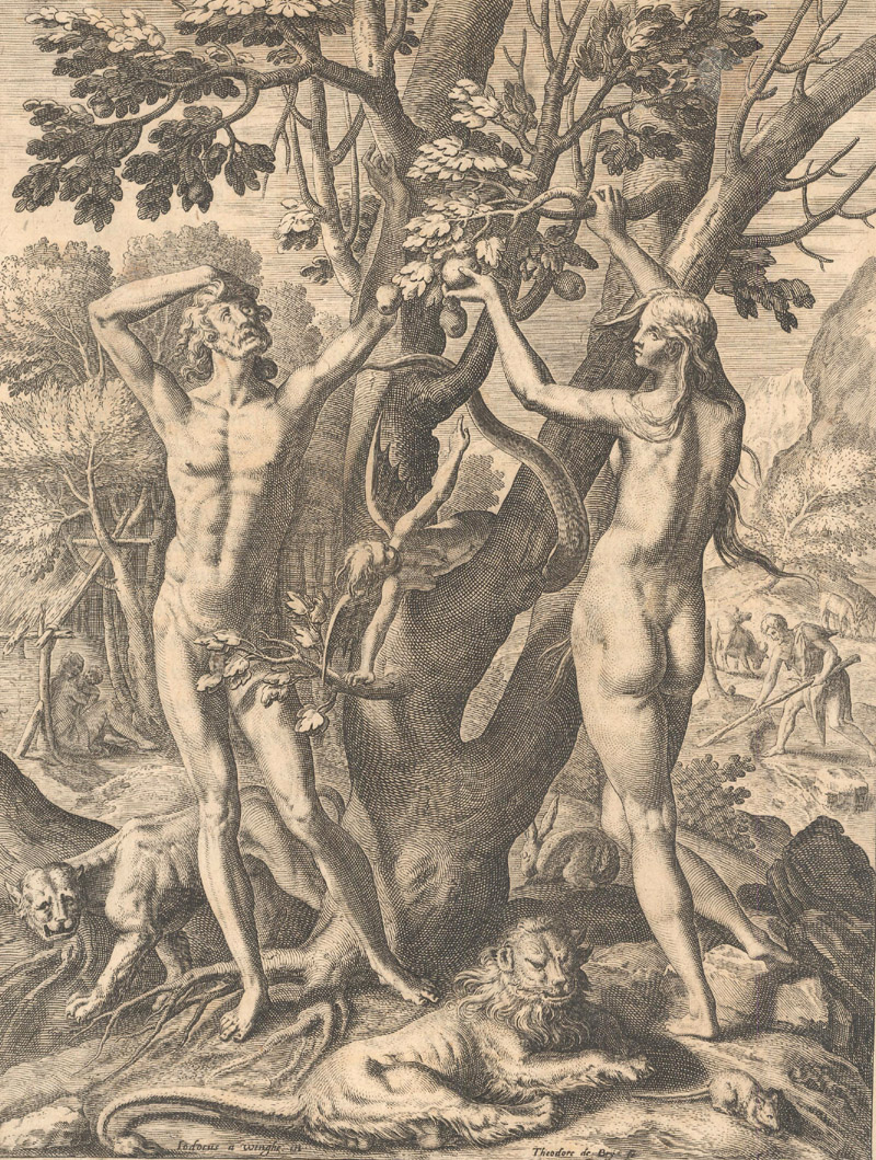 Theodore de Bry's Adam & Eve Engraving from Grands Voyages headline image
