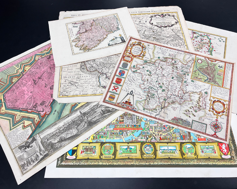 Historic Map - Mappemonde ou Description Du Globe Terrestre dressee sur les  memoires les plus nouveaux, et assujettie aux observations astronomiques