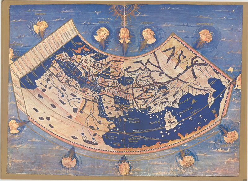 Mappe Monde ou Description Du Globe Terrestre & Aquatique…MDCCXCII