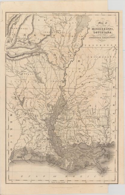 Map Illustrating the Plan of the Defences of the Western and North Western  Frontier